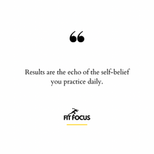 The Inner Athlete: How to Believe in Yourself Before You See Results