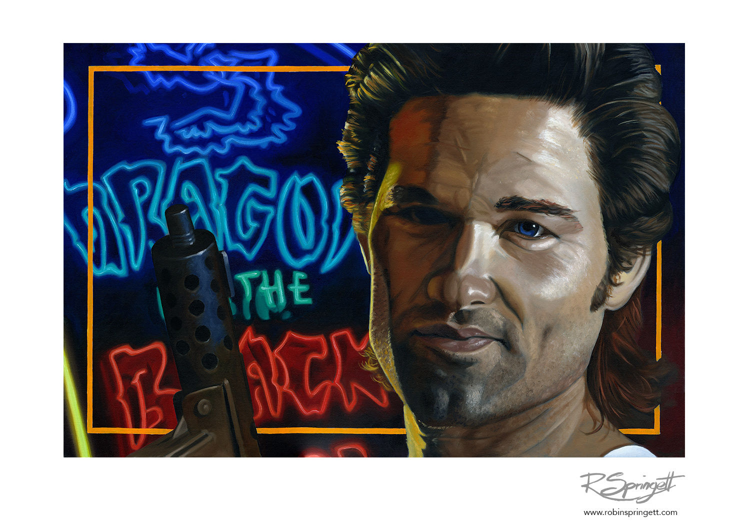 All in the Reflexes - Original Painting