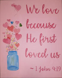 "1 John 4:19"