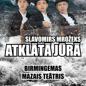 Latvian theater professionals on the Birmingham Little Theatre's production of 'Out at Sea'