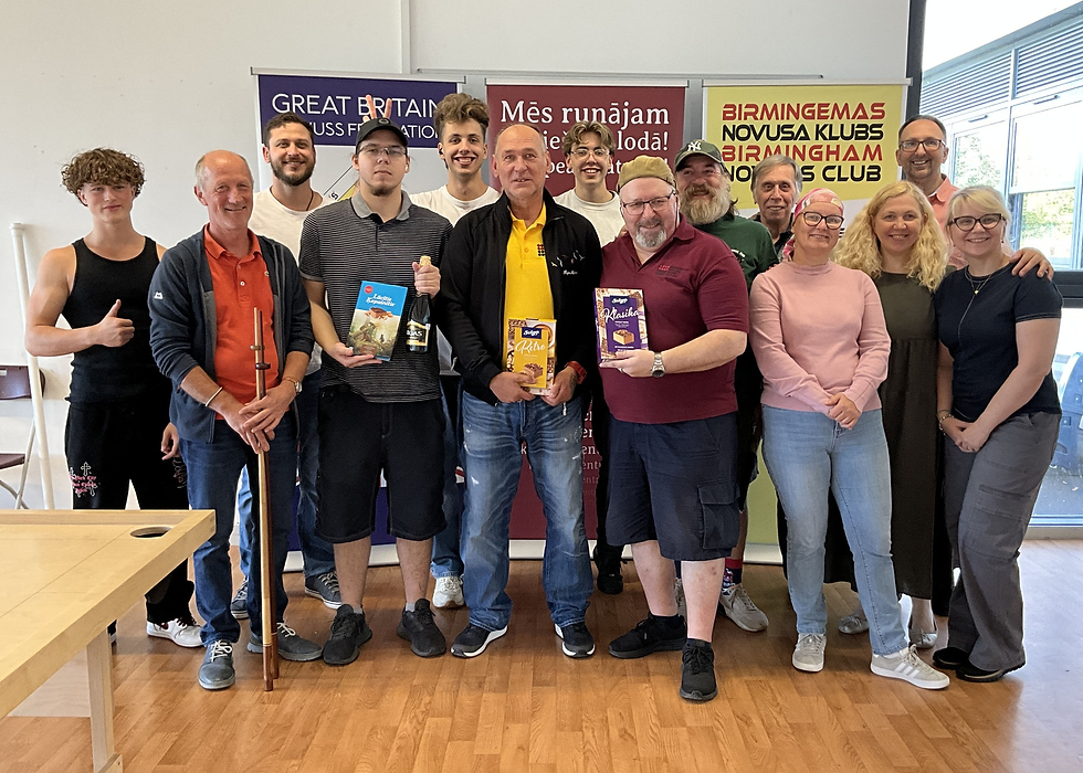 Birmingemā – sportiska un iedvesmojošsa novusa cienītāju kopā sanākšana!