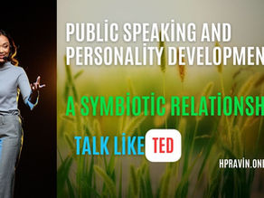 Public Speaking and Personality Development: A Symbiotic Relationship