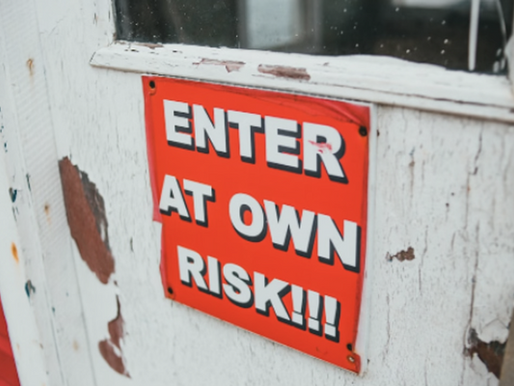 Enter Dog Park at your Own Risk