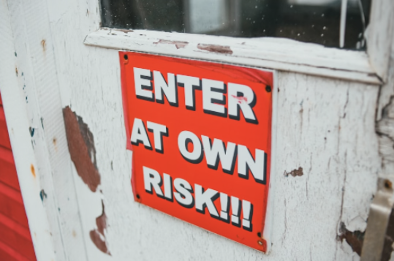 Enter Dog Park at your Own Risk