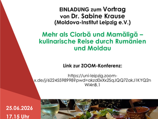 Mehr als Ciorbă und Mamăligă - kulinarische Reise durch Rumänien und Moldau