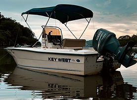 Pochote Tours Key West tourist boat ready for excursions