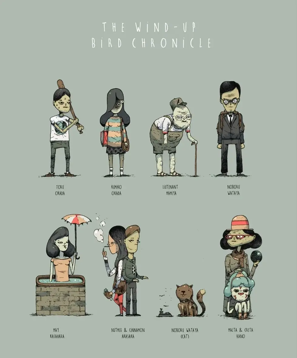 The Wind Up Bird Chronicle — Flow of Water