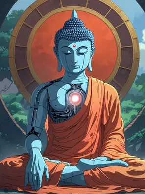 AI is leading us into an Age of Religion! by Magicthreadworks