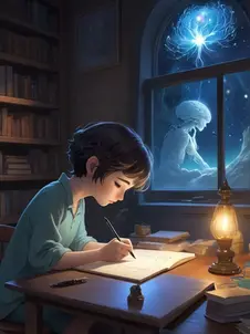 The Guilt of writing using AI by Magicthreadworks