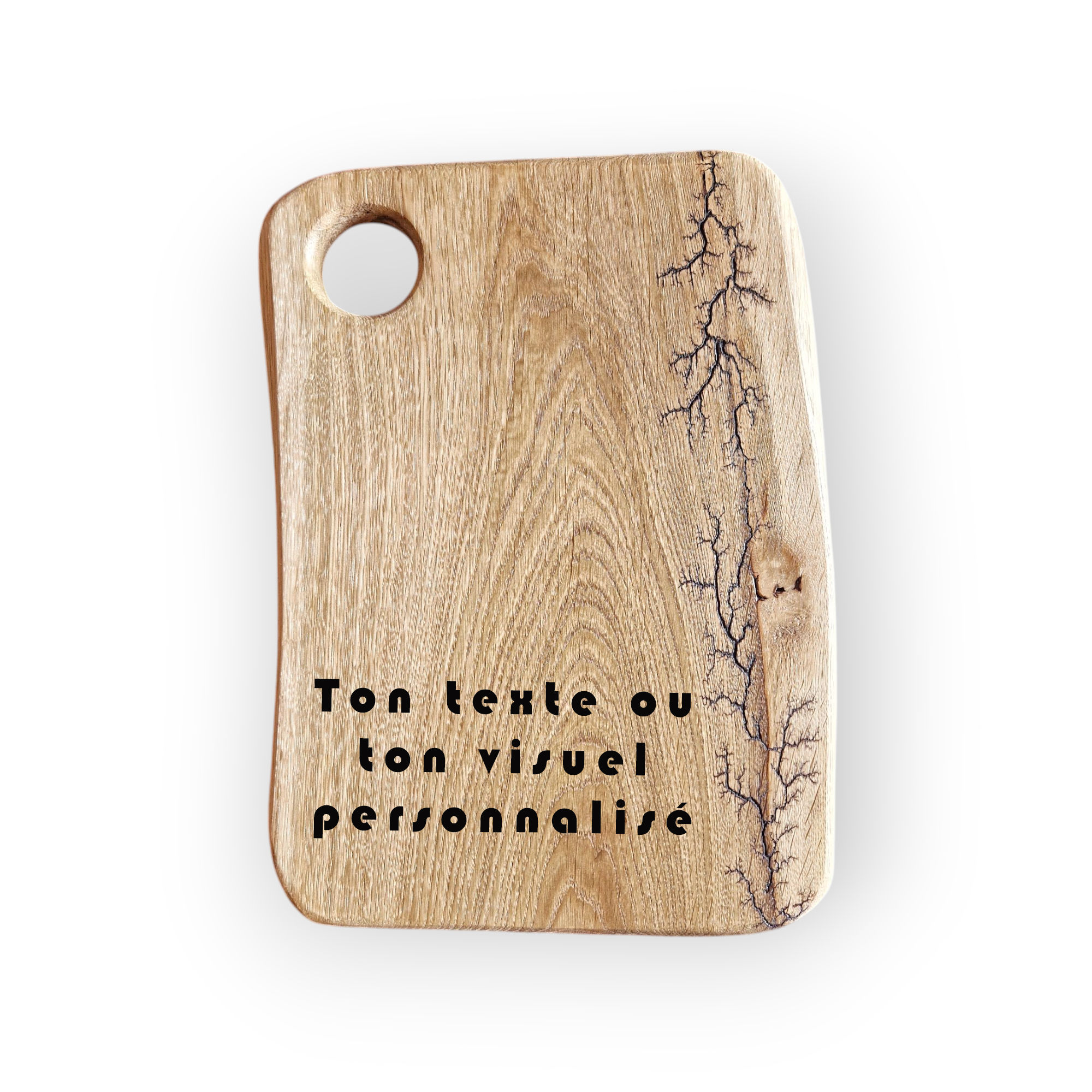 Planche à découper en bois 30cm personnalisable