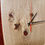 Miniature : Horloge murale en bois et résine Epoxy