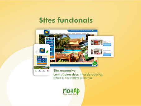 Diferença entre sites funcionais e sites institucionais