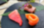 Premium nigiri selection for private sushi catering