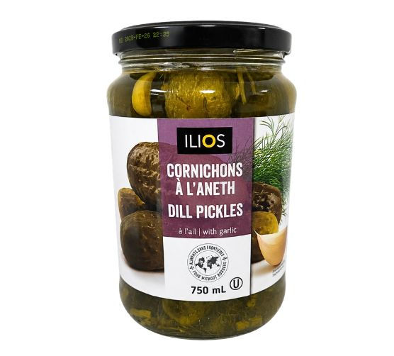 Dill Pickles with Garlic