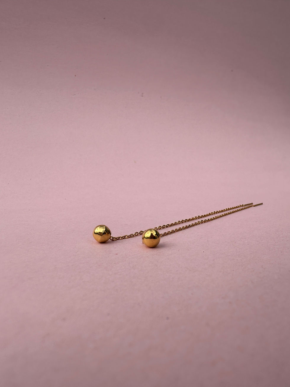Thumbnail: Ball and Chain Earrings
