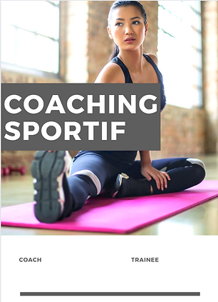 Flyer Coach Sportif