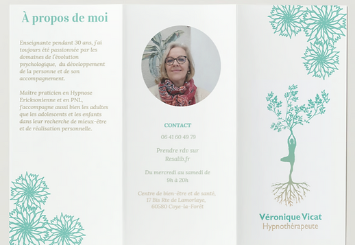 Trifold Veronique Vicat