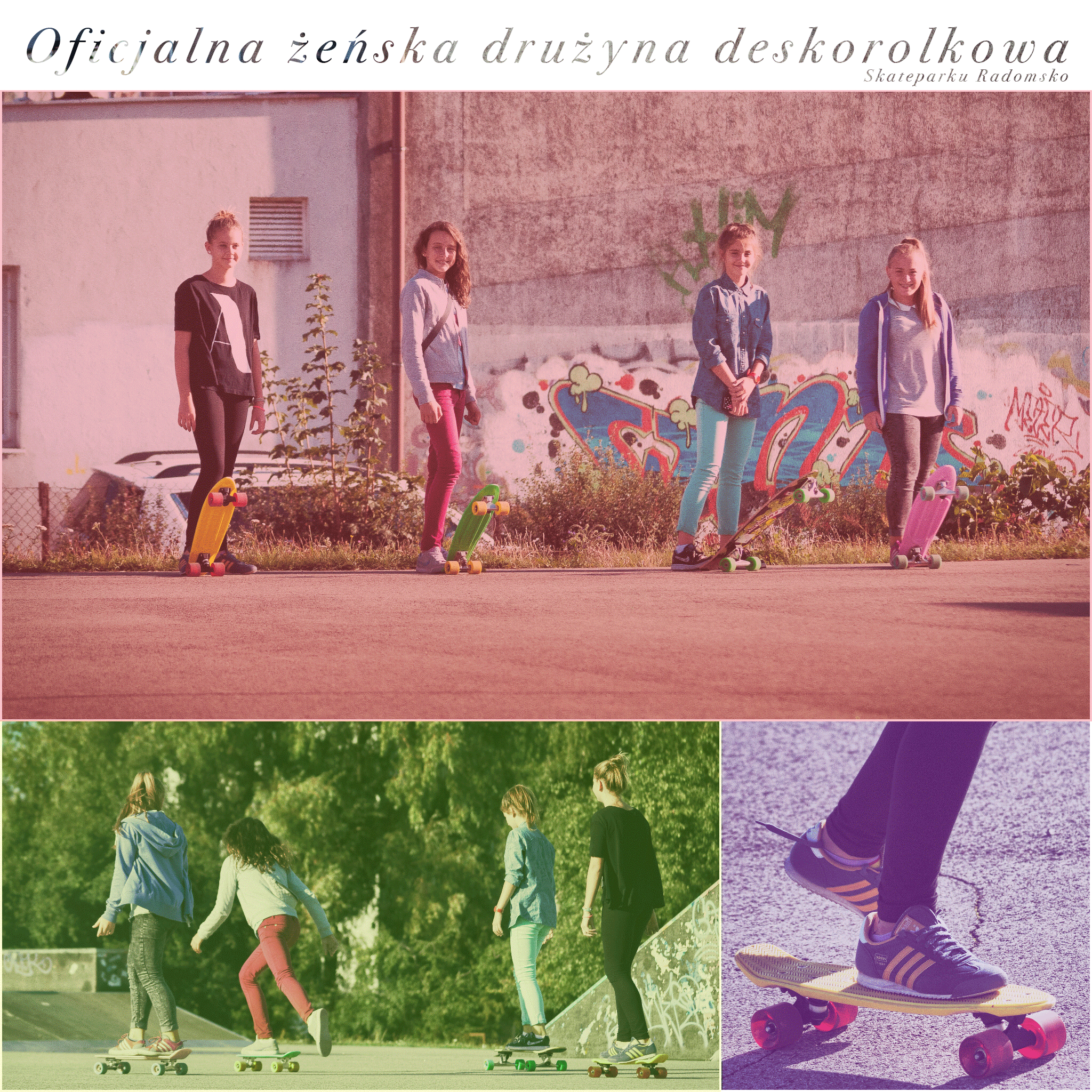 Oficjalna żeńska drużyna skateboard