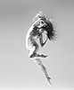 Ballet Dancer in Mid-Air