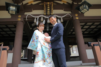 姫路市 お宮参り 撮影レポート ファミリー  赤ちゃん 出張撮影