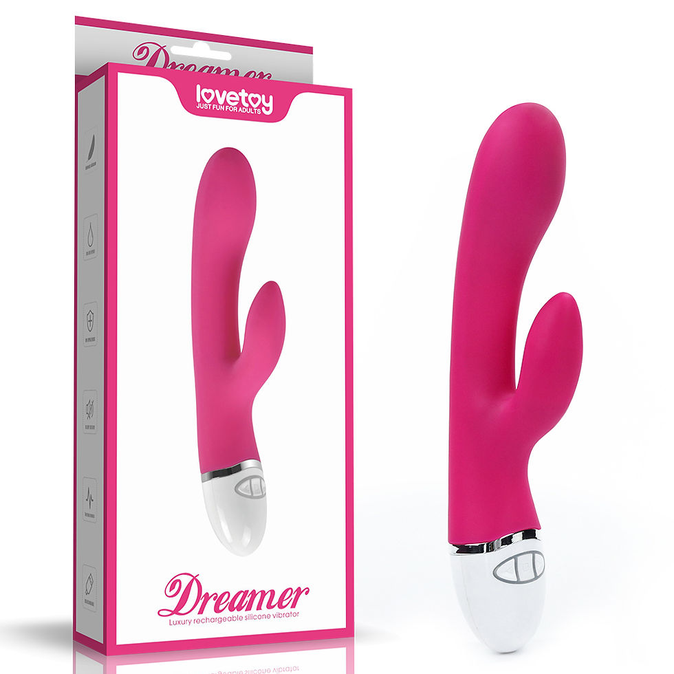 Thumbnail: Dreamer Luxury Rechargeable Dual-Motor Silicone Vibrator