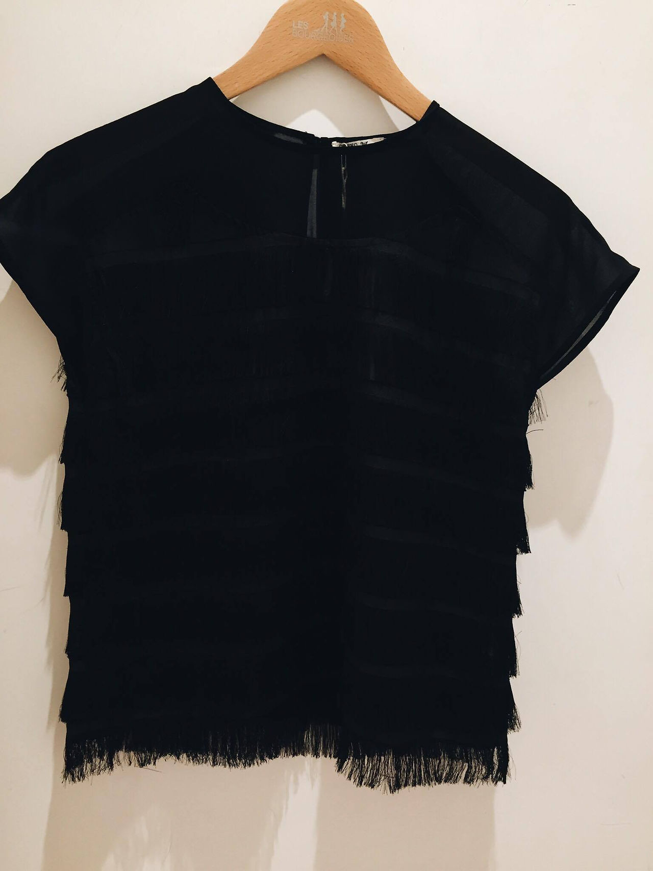 t-shirt à volants
