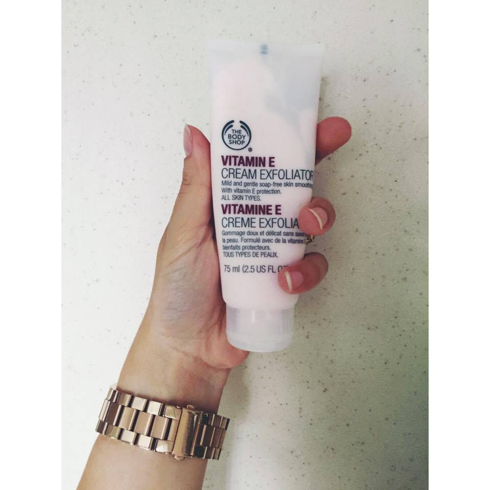 exfoliant vit E