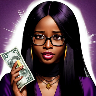 silhouette_of_a_black_female_with_long_straight_hair_l_and_glasses_l_aughing_and_crying_wi