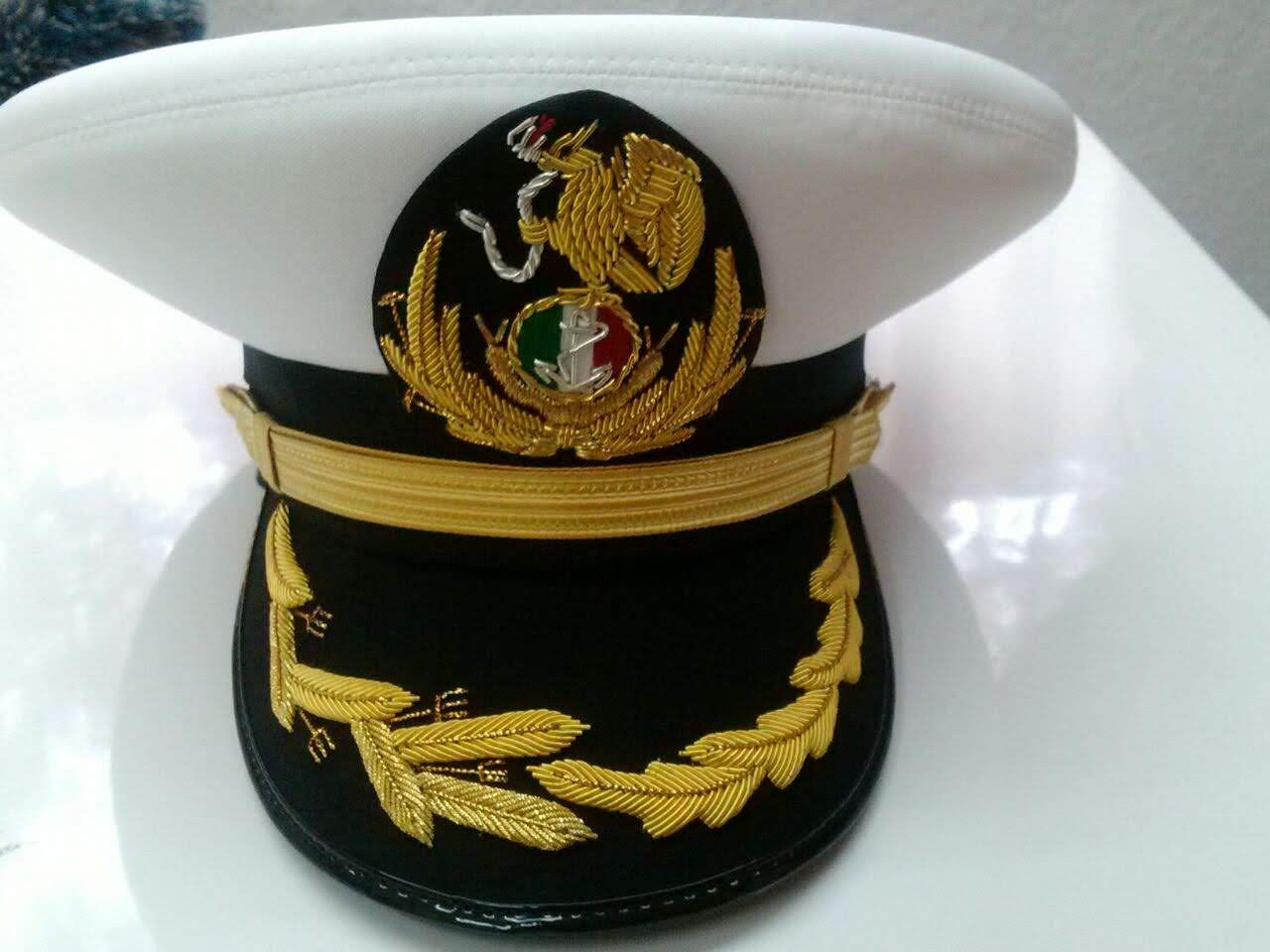 Gorra en canutillo (Marina mercante)
