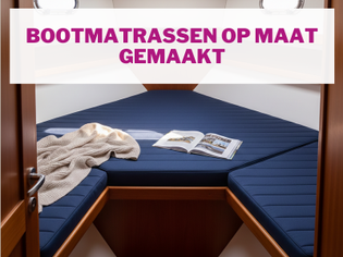 Bootmatras op maat
