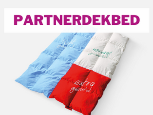 Partnerdekbed dons