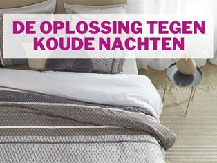 Koud in bed? Tips om beter te slapen - De oplossing tegen koude nachten