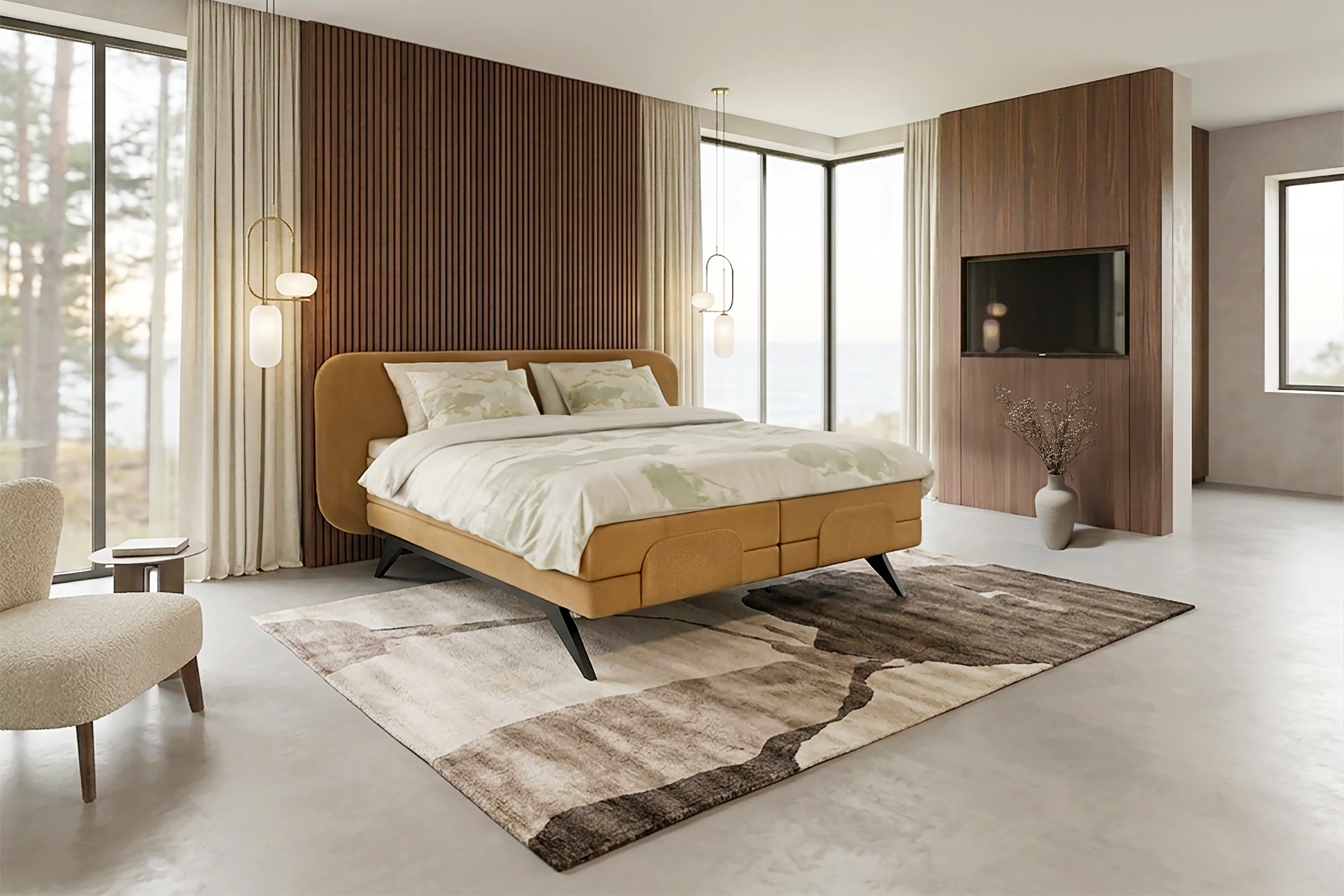 Kopenhagen boxspring (verstelbaar)