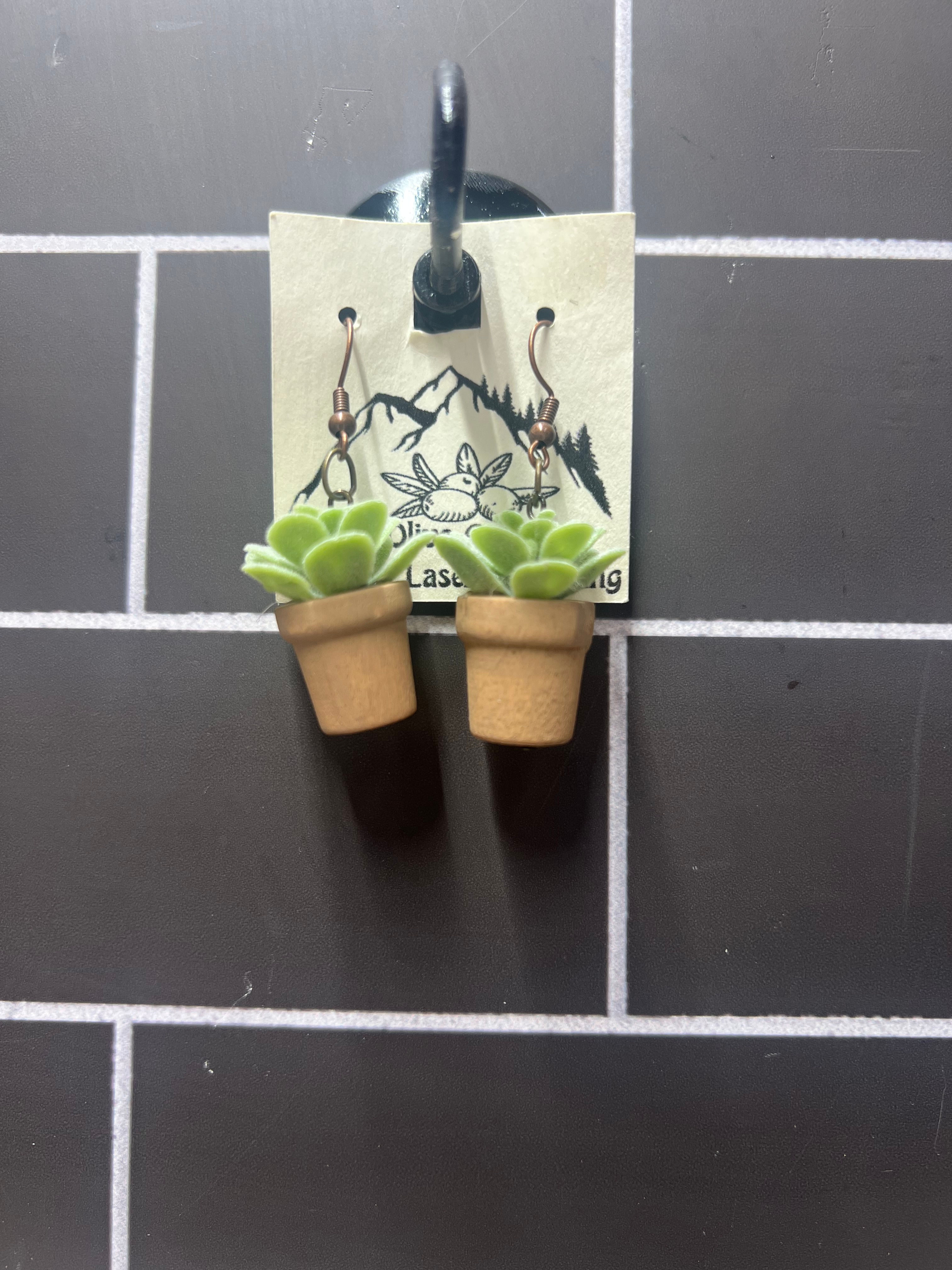 Flowerpot Earrings