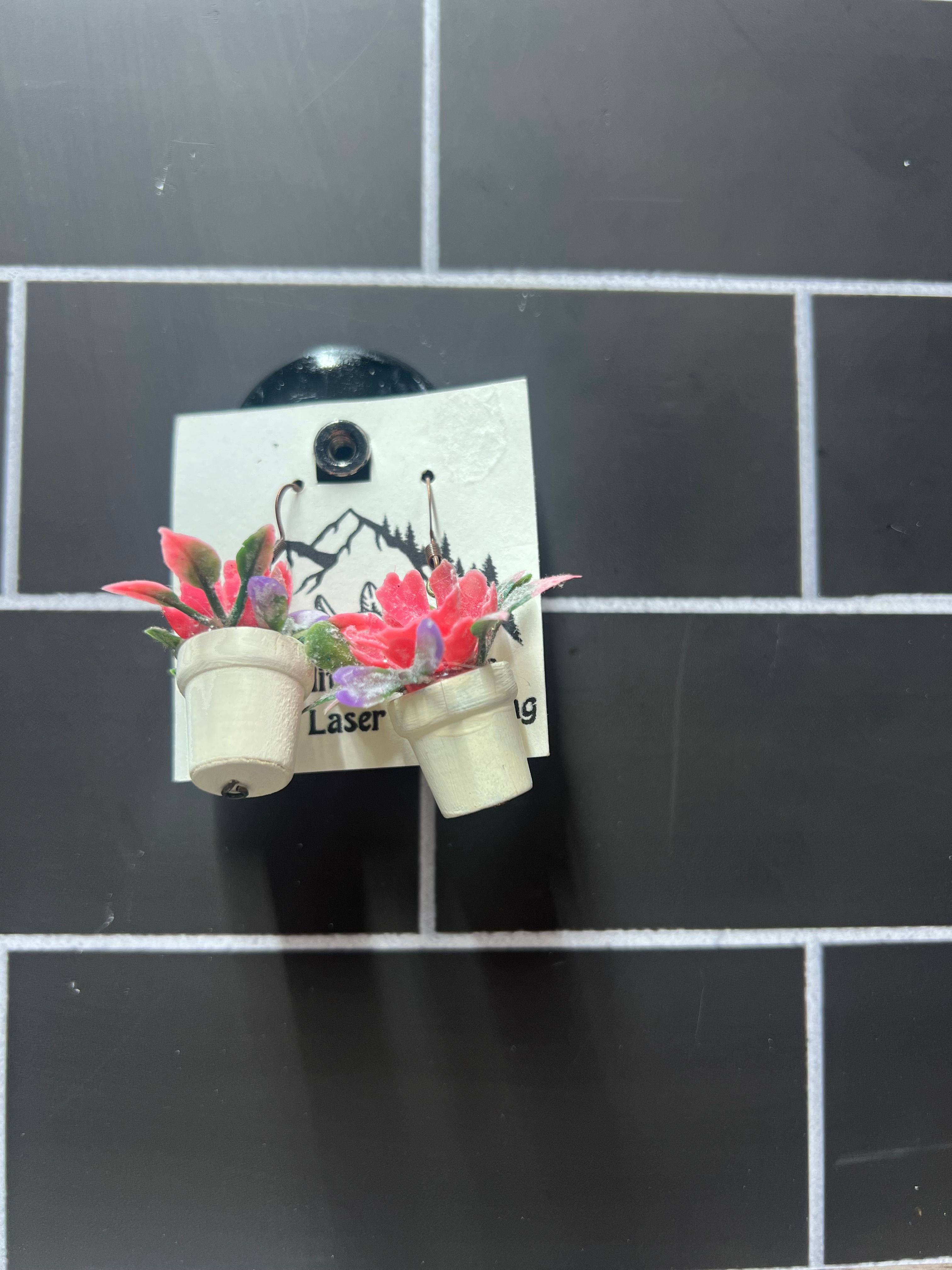Flowerpot Earrings
