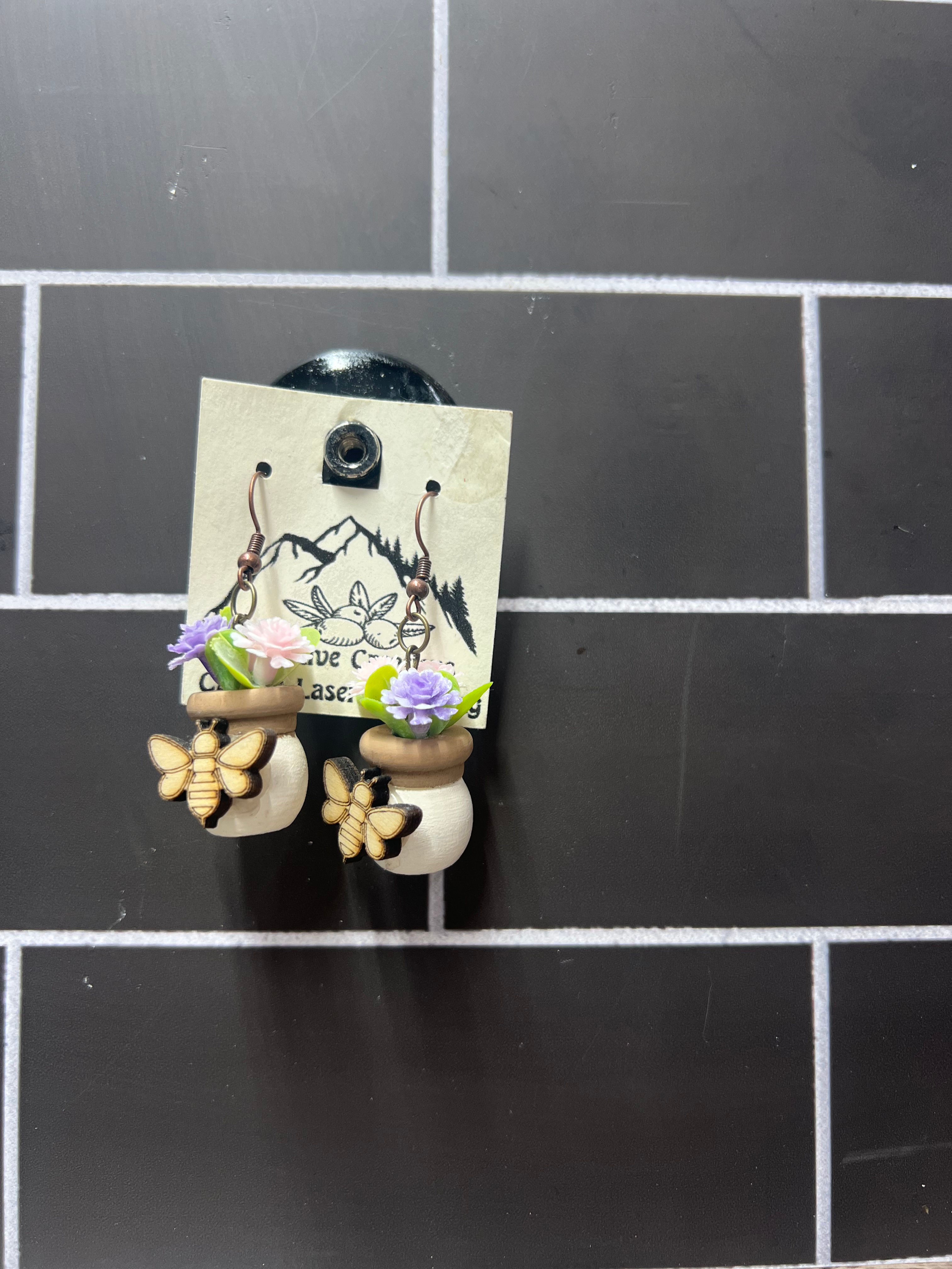 Flowerpot Earrings