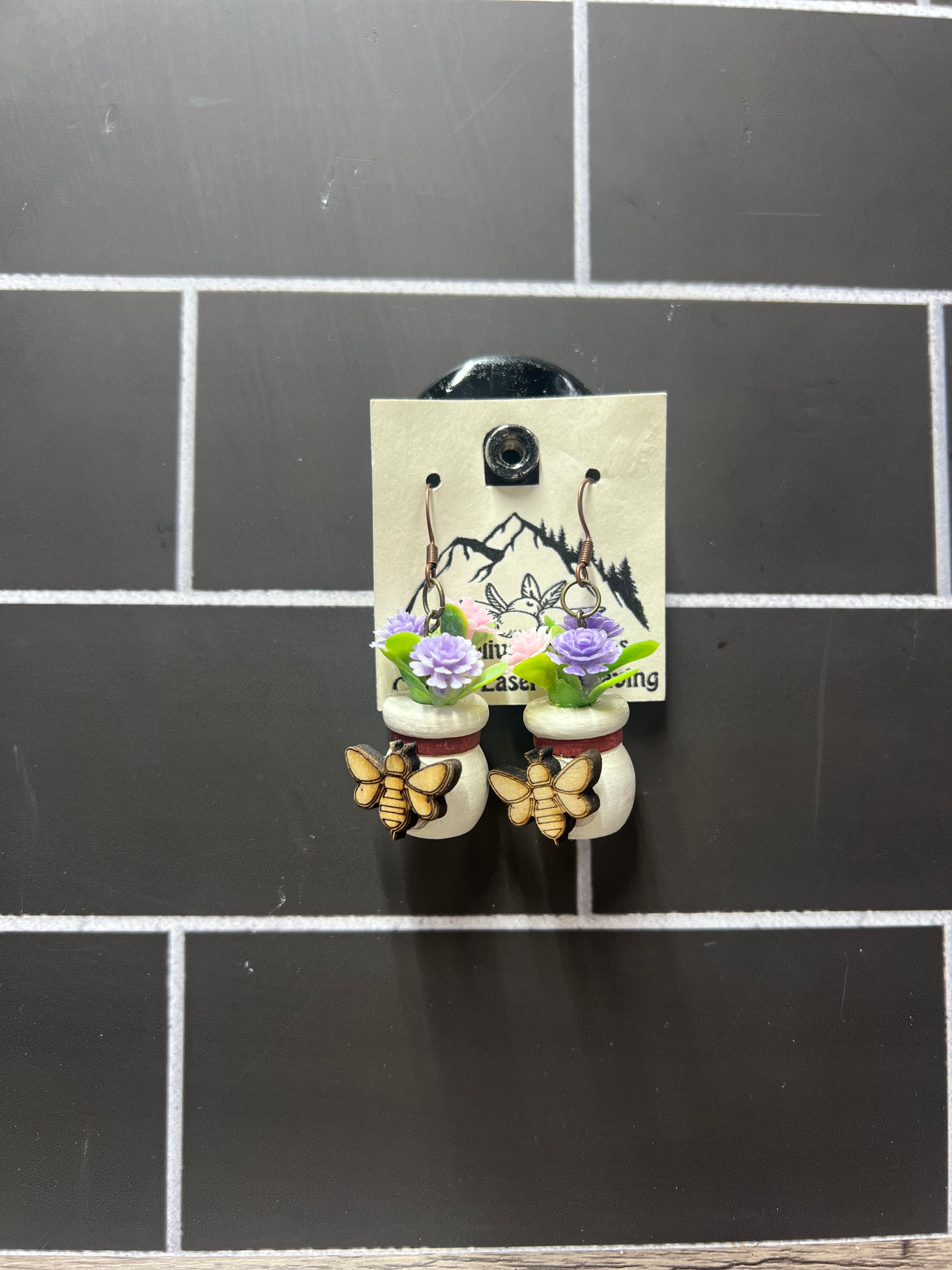 Flowerpot Earrings