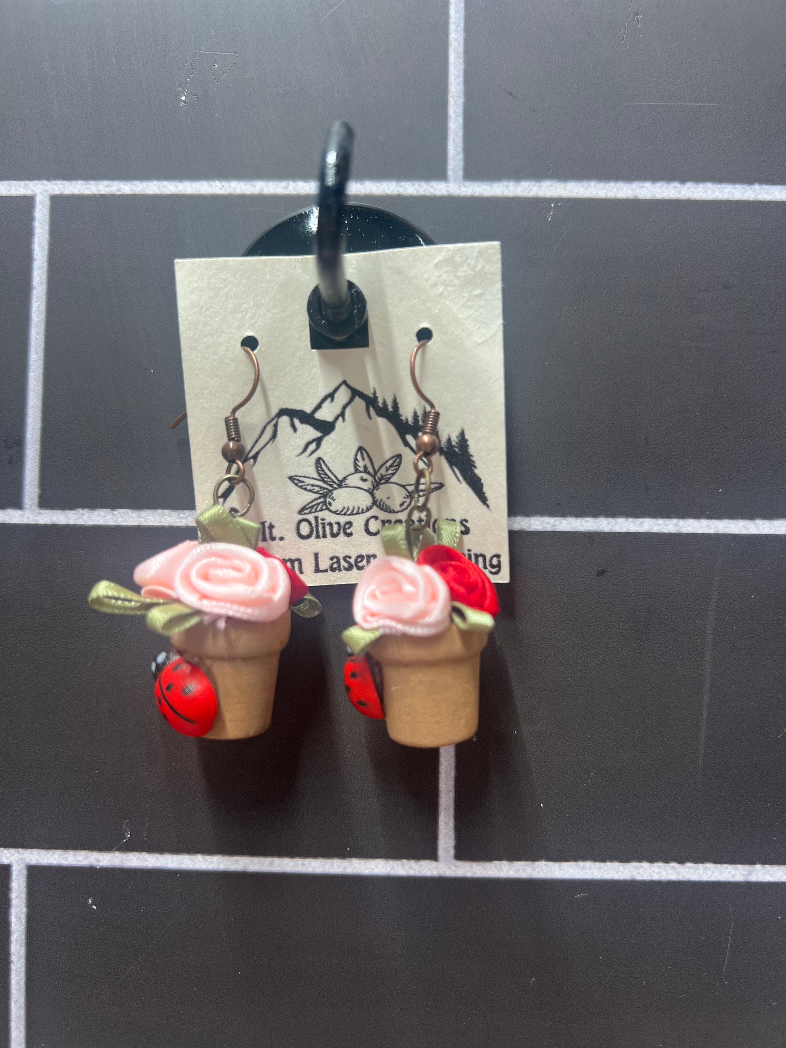 Flowerpot Earrings