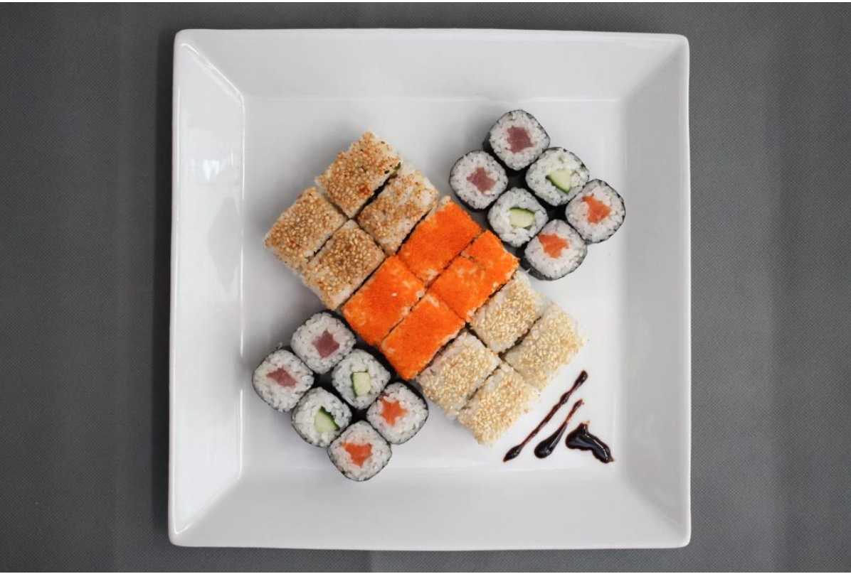 Arranged Food and Objects
