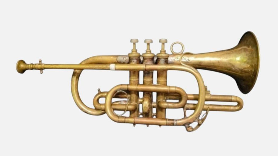 Cornet "Kessels Muziekinstrumentenfabriek Den Haag"