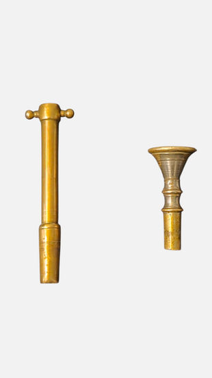 F. Besson Bb/A Cornet Tuning bit and mouthpiece