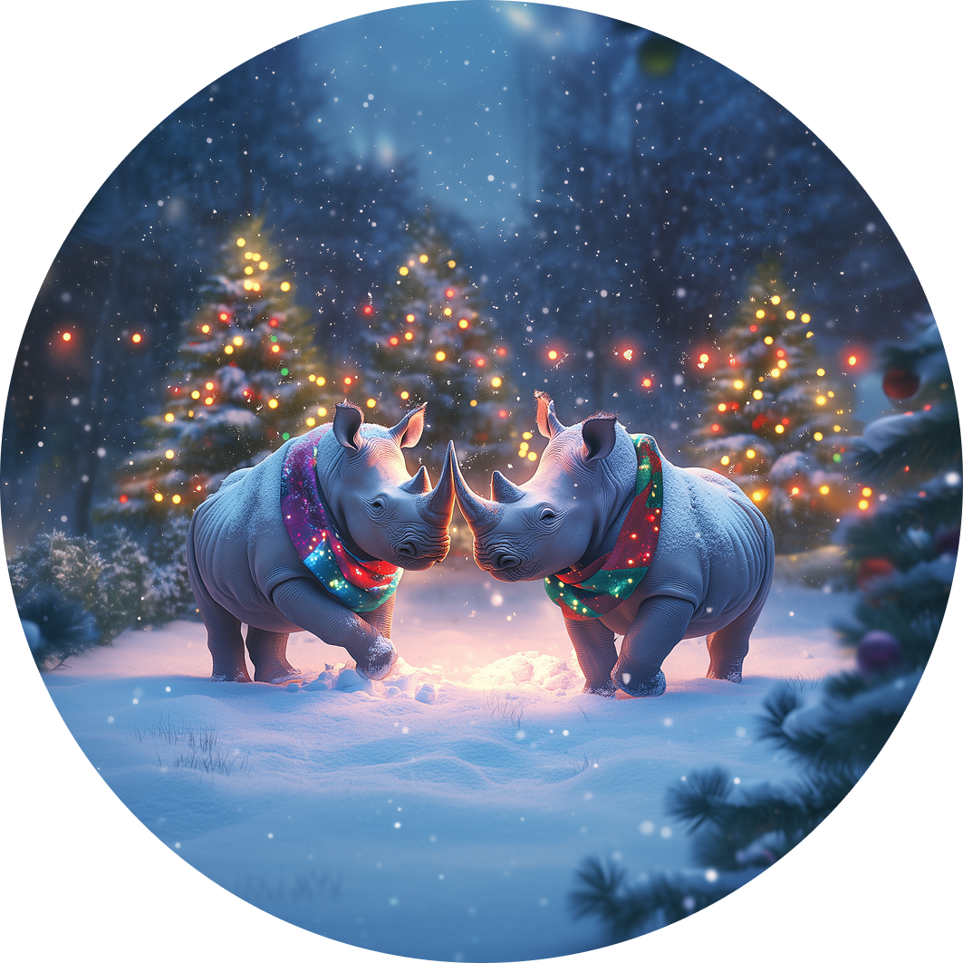 Christmas - Rhinos