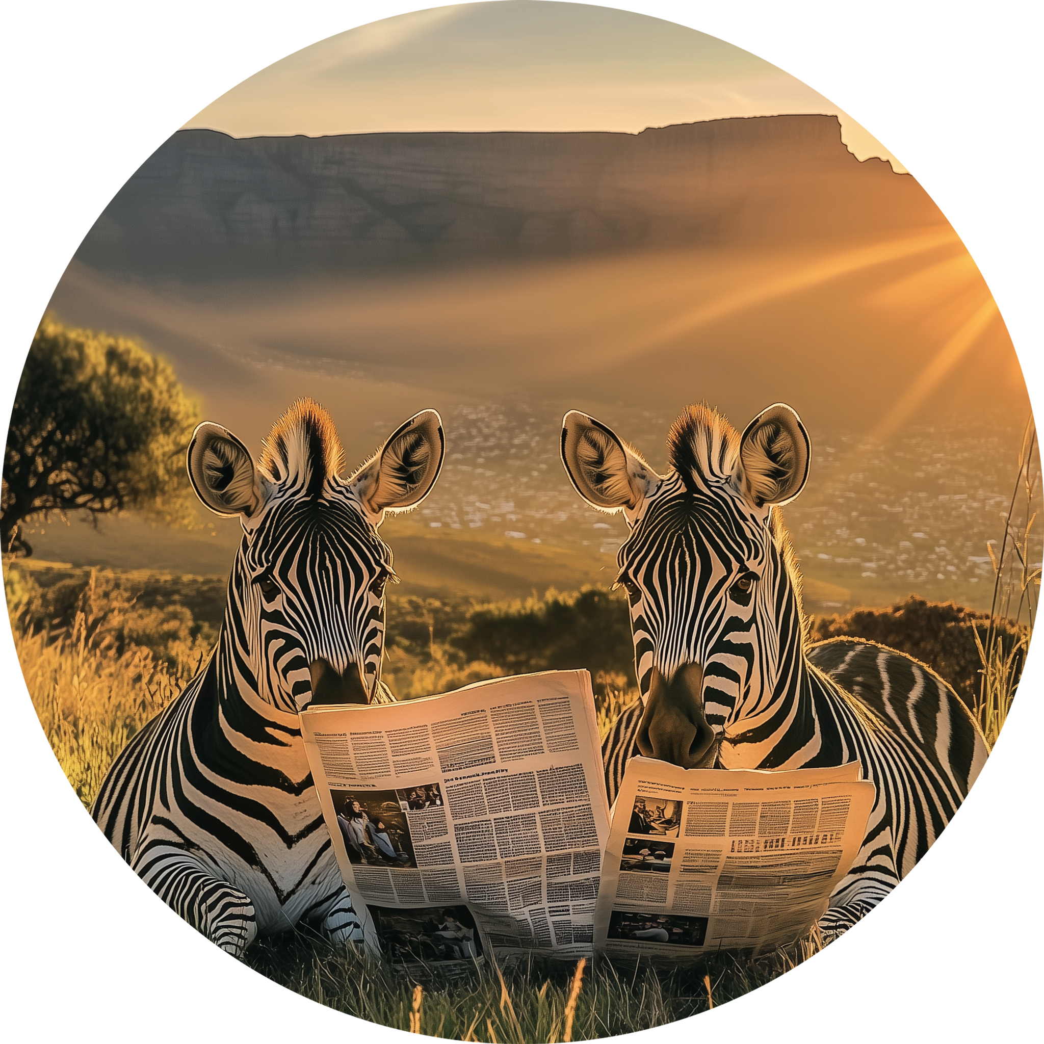 Table Mountain - Zebras