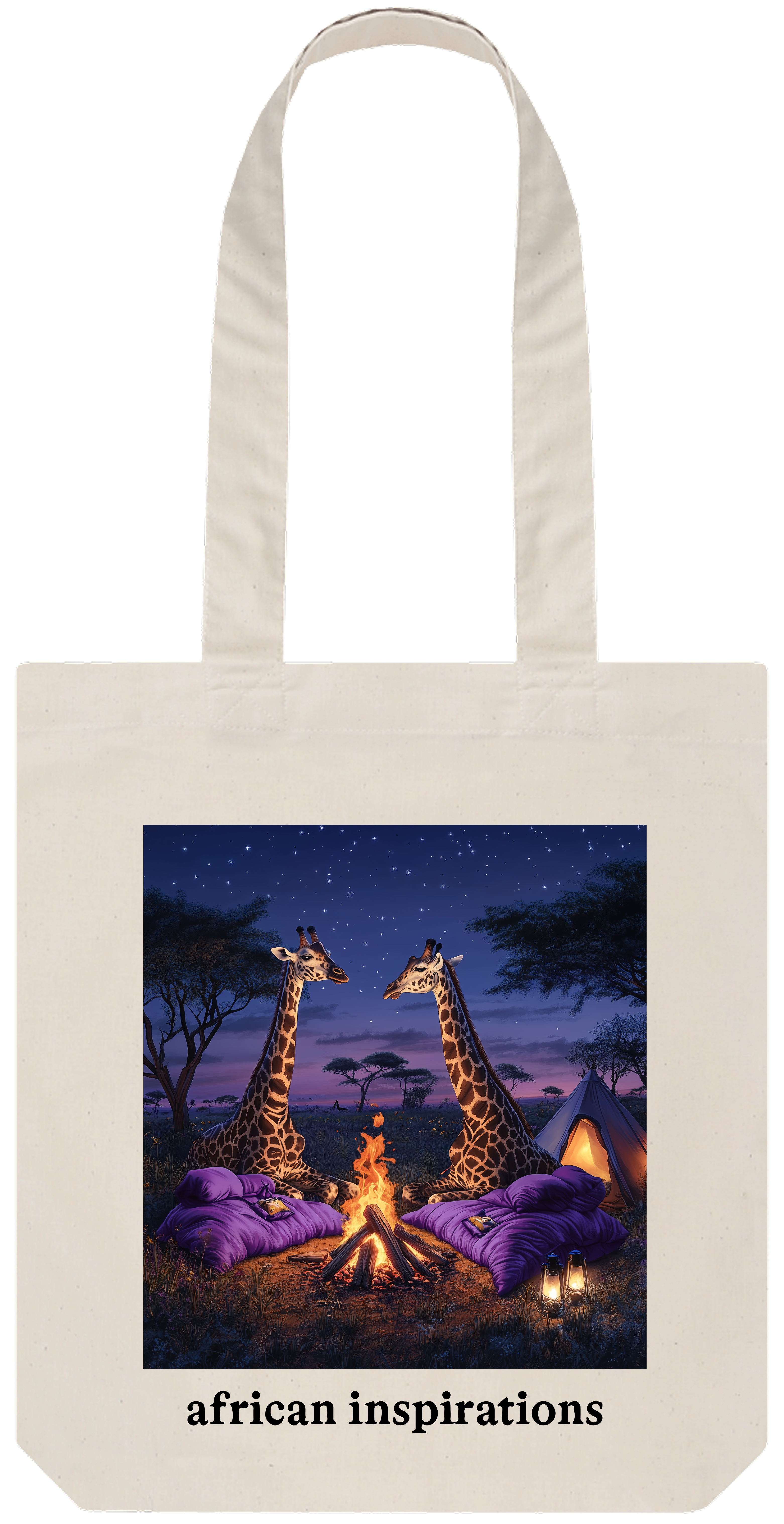Camping - Giraffes