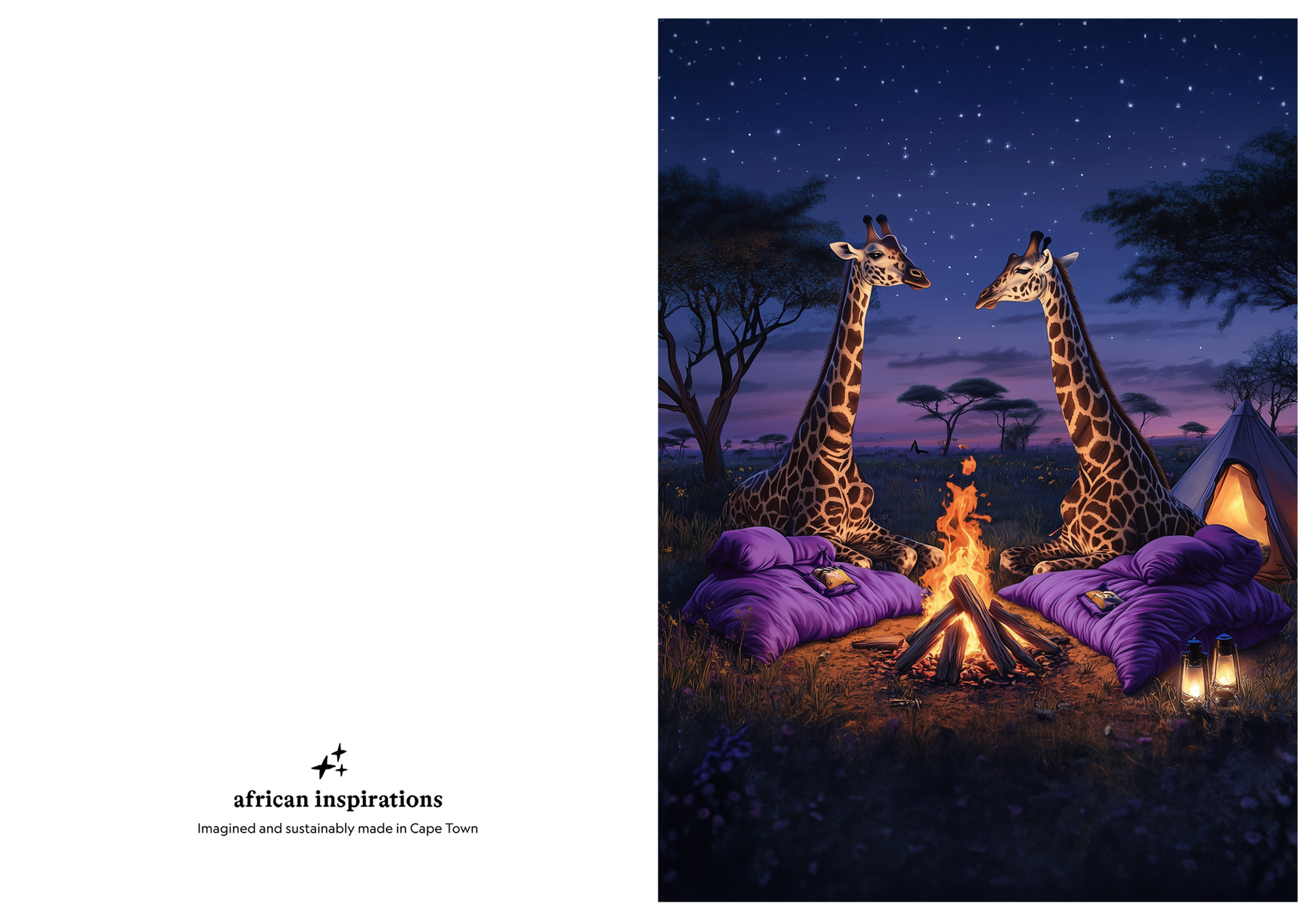 Camping - Giraffes