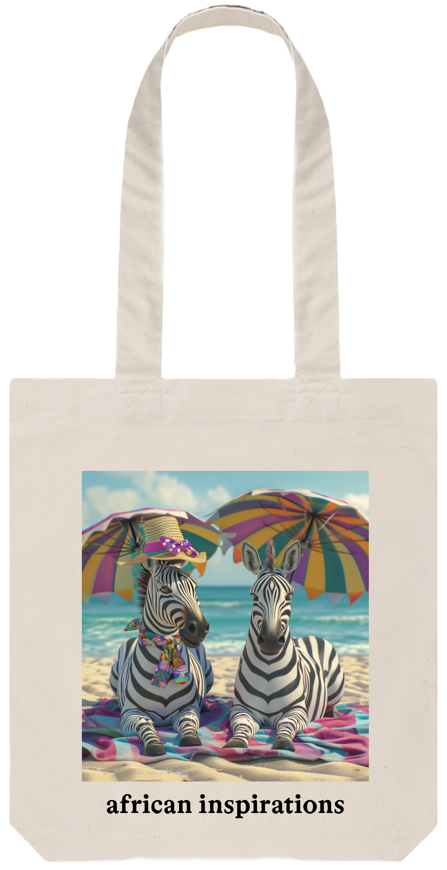 Beach Day - Zebra