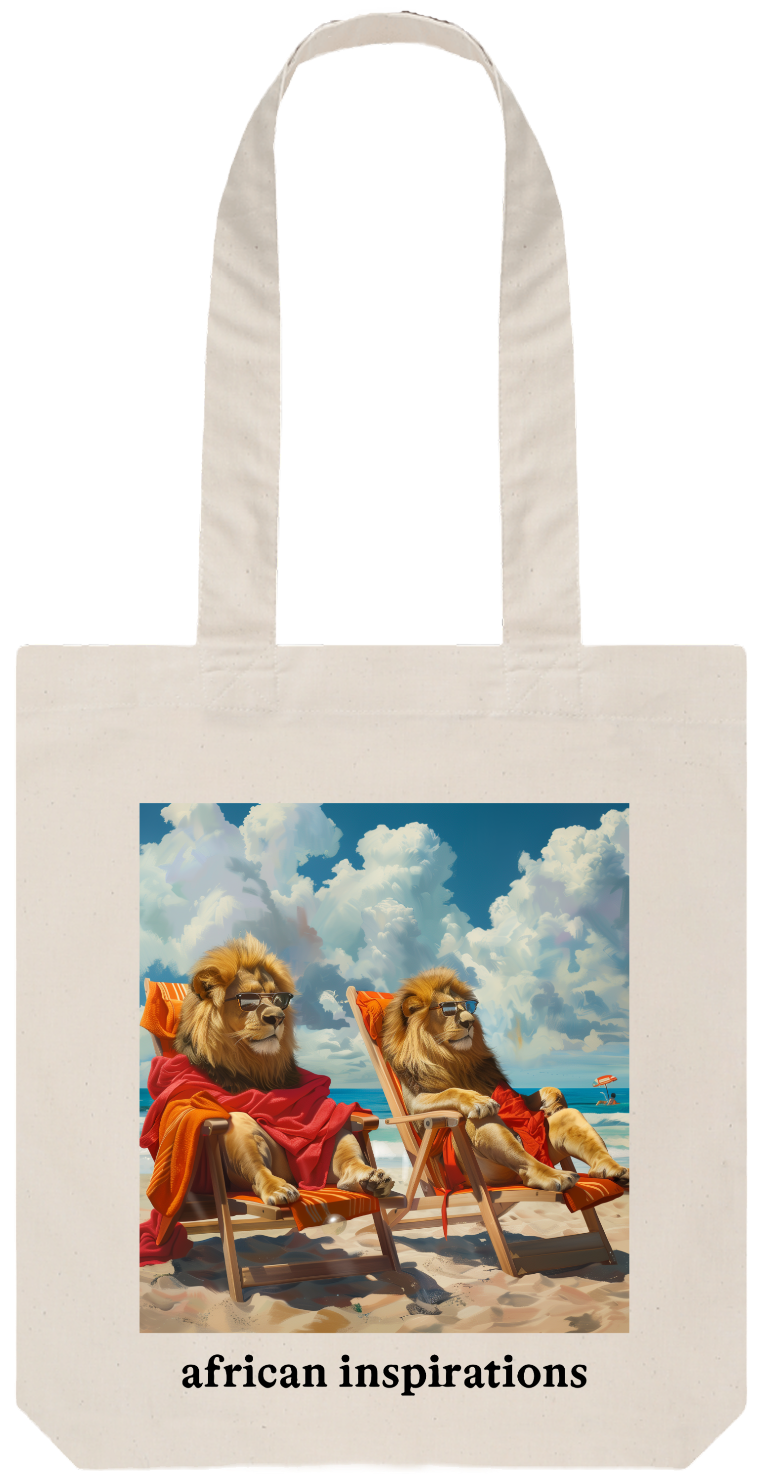Beach Day - Lion