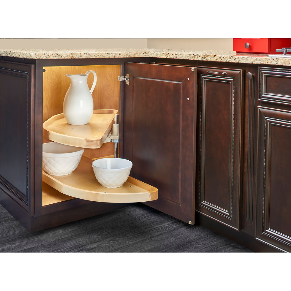 Thumbnail: Wood Swing Out Pantry Cabinet Organizer Kit