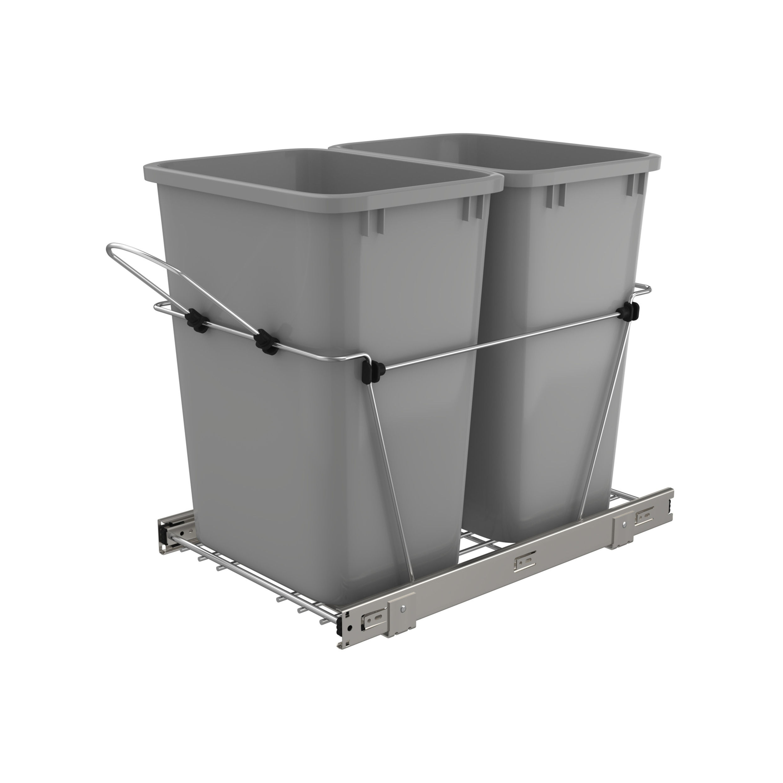Polymer Replacement 35qt Waste/Trash Container for Rev-A-Shelf Pull Outs