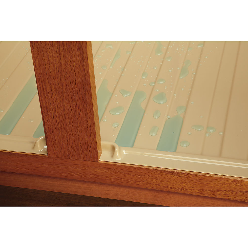 Thumbnail: Flex Polymer Trim to Fit Sink Base Cabinet Drip Tray